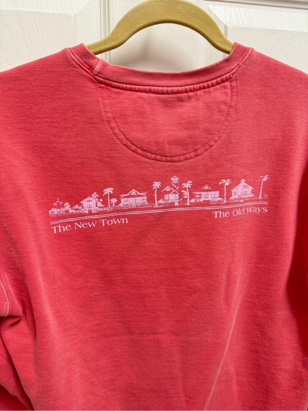 The Seaside Style Pink Crewneck Sweatshirt - Picture 7 of 9